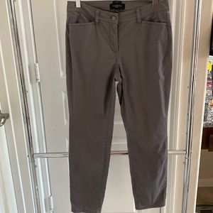 Talbots medium gray pants curvy petites size 4P